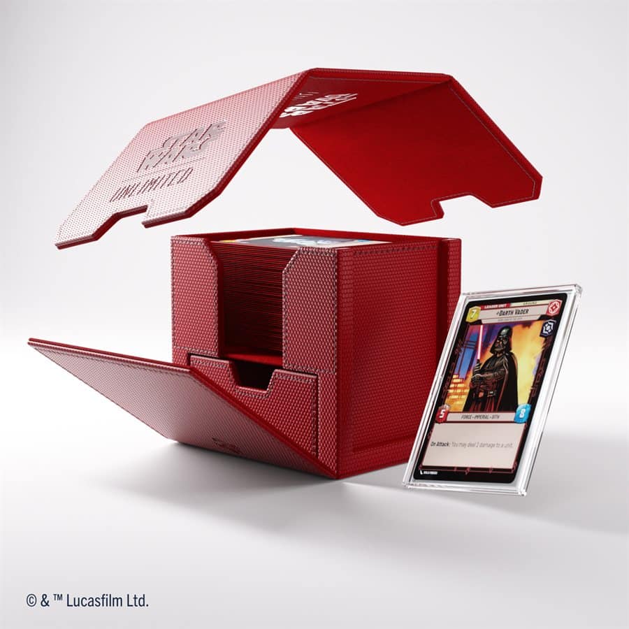 Gamegenic Red Star Wars Unlimited Deck Pod 60 CT image 0